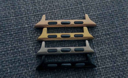 Apple Watch with a StrapBandits strap adapter