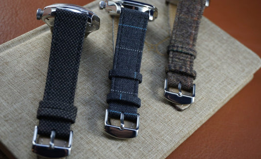 StrapSense review of StrapBandits Huddersfield cloth watch straps