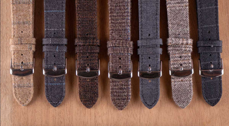 Top-rated StrapBandits fabric watch straps