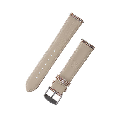 Brown White Tan Microcheck