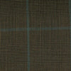 DARK BROWN GLEN CHECK GREEN OVERCHECK