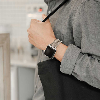 Apple Watch LIGHT BROWN GLENCHECK