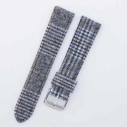 Featured image of the Grey Glencheck watch band