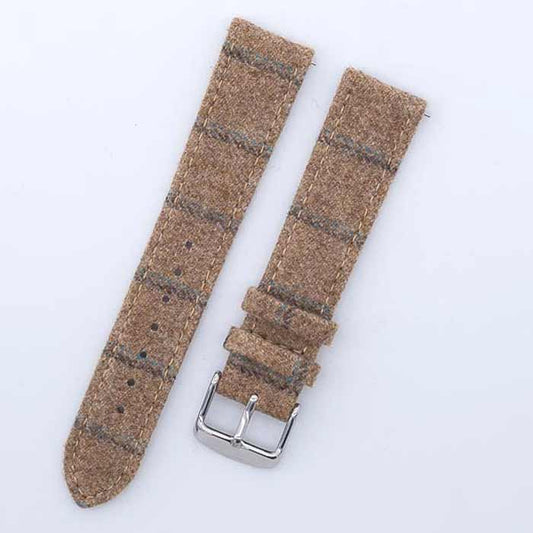 Featured image of the Light Tan Double Stripe watch band