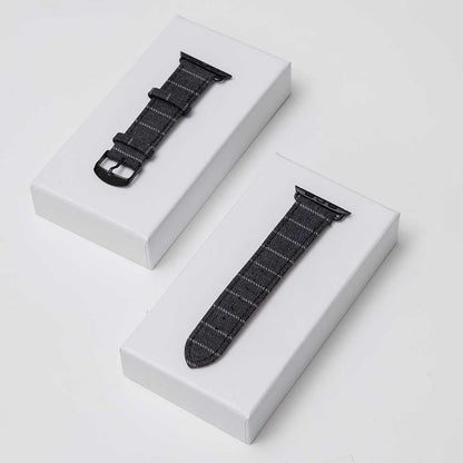 Apple Watch MID GREY NARROW CHALK STRIPE