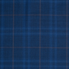 DARK BLUE WINDOWPANE with BROWN WINDOWPANE deco