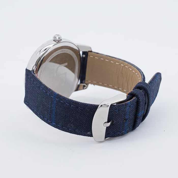 BLUE WITH BLACK & BLUE WINDOWPANE