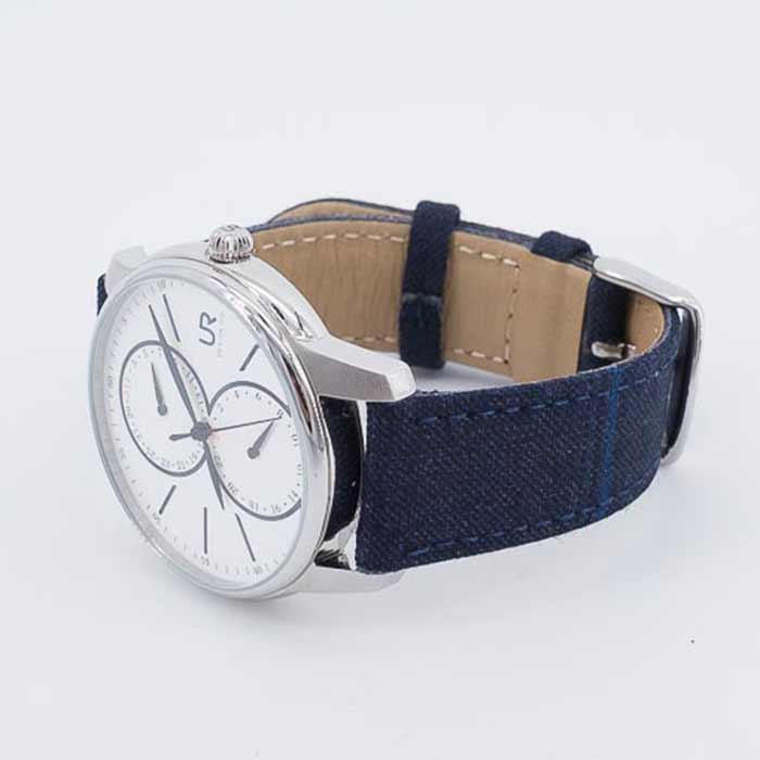 BLUE WITH BLACK & BLUE WINDOWPANE