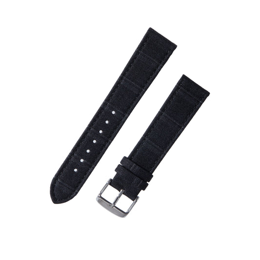 Featured image of the Dark Grey with Grey Stripe watch band