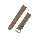 Featured image of the Tan Solid Weave Effect watch band
