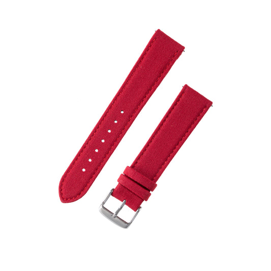 Featured image of the Carnelian Red – Luxury Superfine watch band