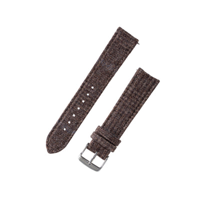 Featured image of the Brown Prince of Wales Check watch band