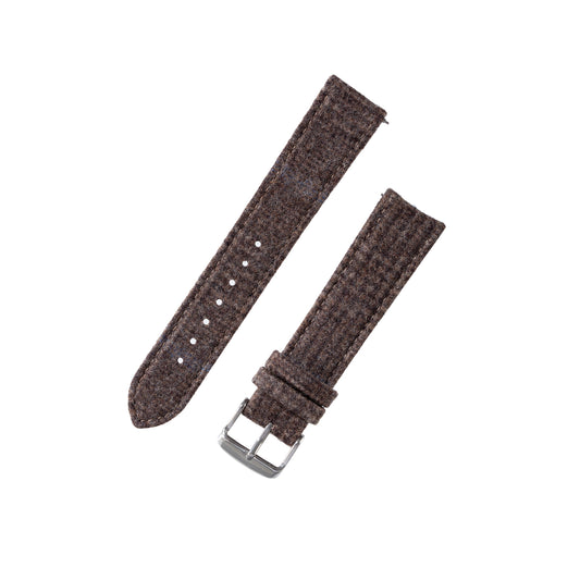 Featured image of the Brown Prince of Wales Check watch band