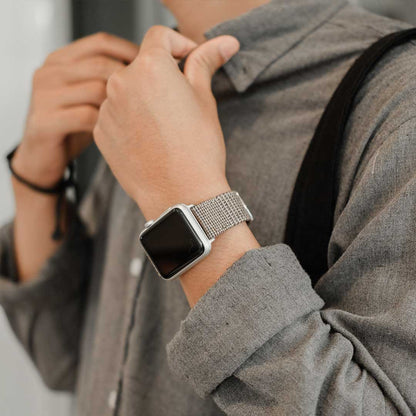 Apple Watch LIGHT BROWN GLENCHECK