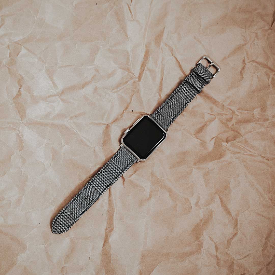 Apple Watch EXPLODED SPLIT BASKET GLEN - LIGHT GREY