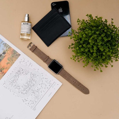 Apple Watch TAN solid weave effect