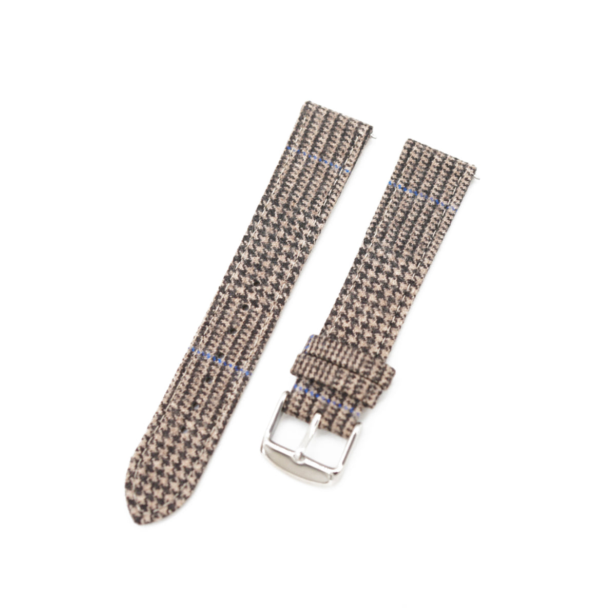 Featured image of the Classic Light Brown Glencheck watch band