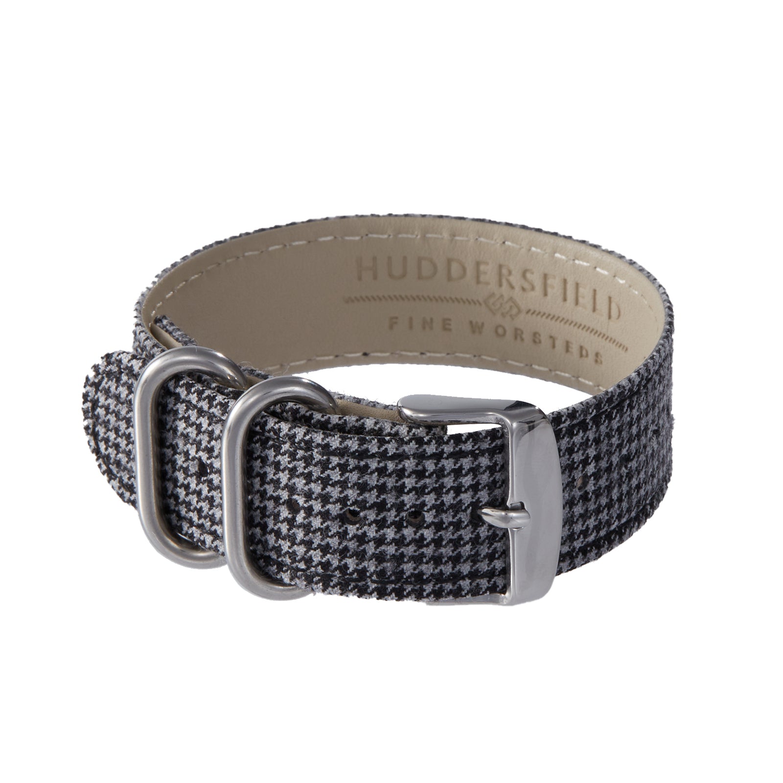 BLACK & WHITE houndstooth NATO
