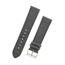 Featured image of the Light Grey Herringbone watch band