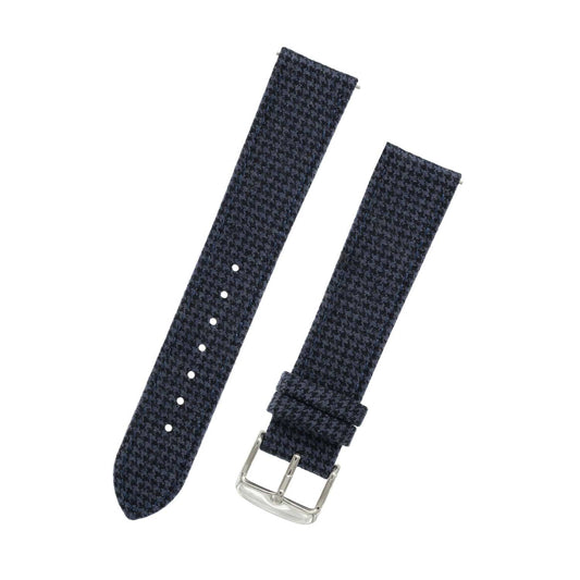 Featured image of the Blue-Navy Pied de Poul watch band