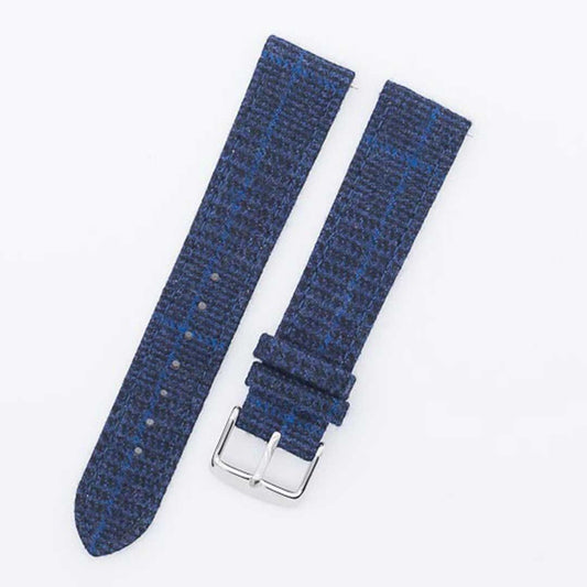 Featured image of the Navy Glencheck watch band