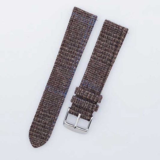 Featured image of the Brown Glencheck watch band